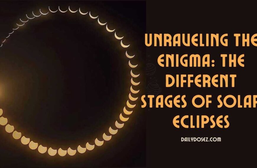 Unraveling the Enigma The Different Stages of Solar Eclipses