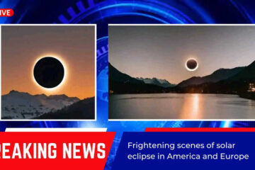 Frightening scenes of solar eclipse in America and EuropeFrightening scenes of solar eclipse in America and Europe